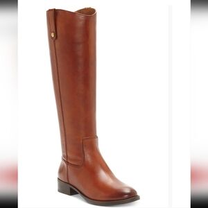 INC LEATHER KNEE HIGH BOOTS NEW IN BOX